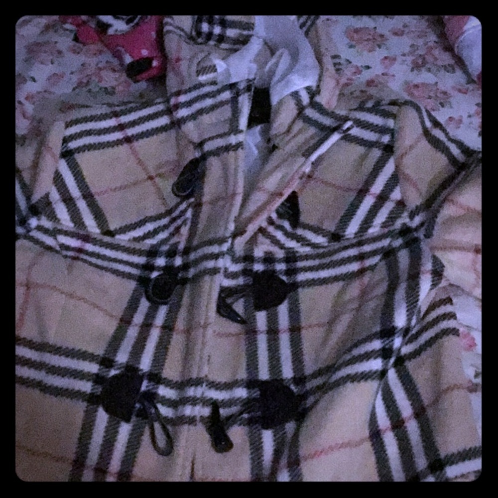 Burberry peacoat
